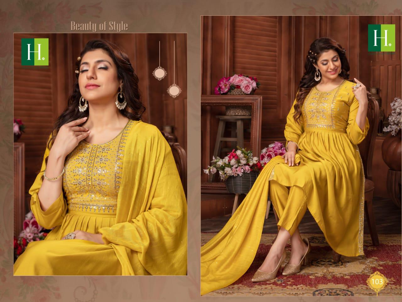 Sargam By Hirwa Readymade Suits Catalog